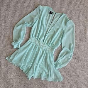Bebe Deep V Romper